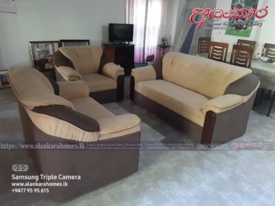 ASFA 1100 Nayagara Two Tone 3.2.1 Fabric Sofa set