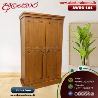 AWRC 101(04'07') Double Door Wardrobe Cupboard