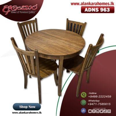 ADNS 963 Rounded Restaurant Dining Set