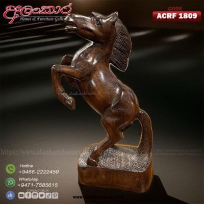 ACRF 1809 Jumping Horse Premium Wooden Craft - Image 2