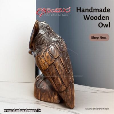 ACRF 1815 Wooden Owl (Premium) Handmade Craft - Image 3