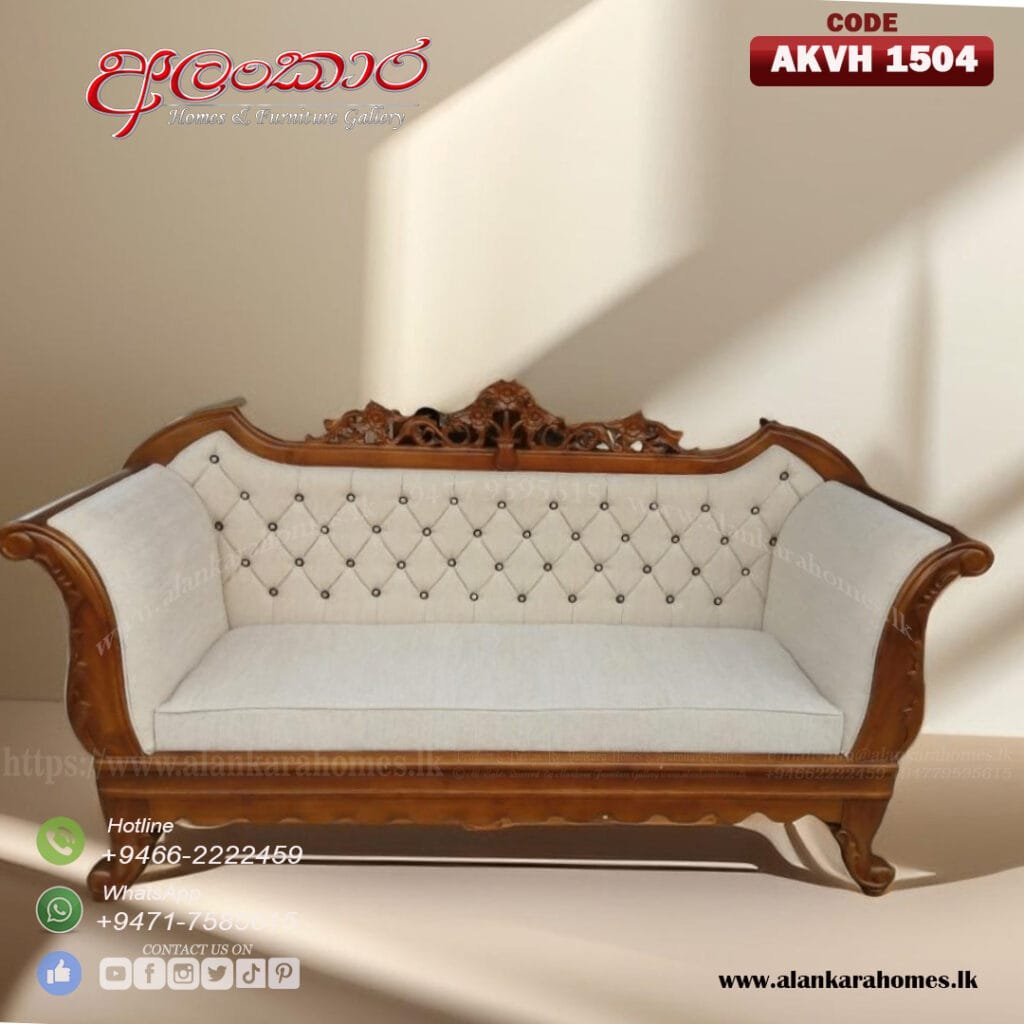 AKVH 1504 Montebello Luxury Couch - Alankarahomes.lk