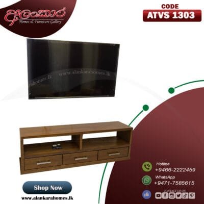 ATVS 1303-A Wide Angle Wall TV Stand - Image 2