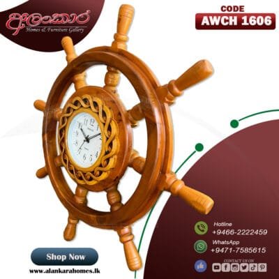 AWCH 1606 Cartwheel Wall Clock (M Plus) - Image 2