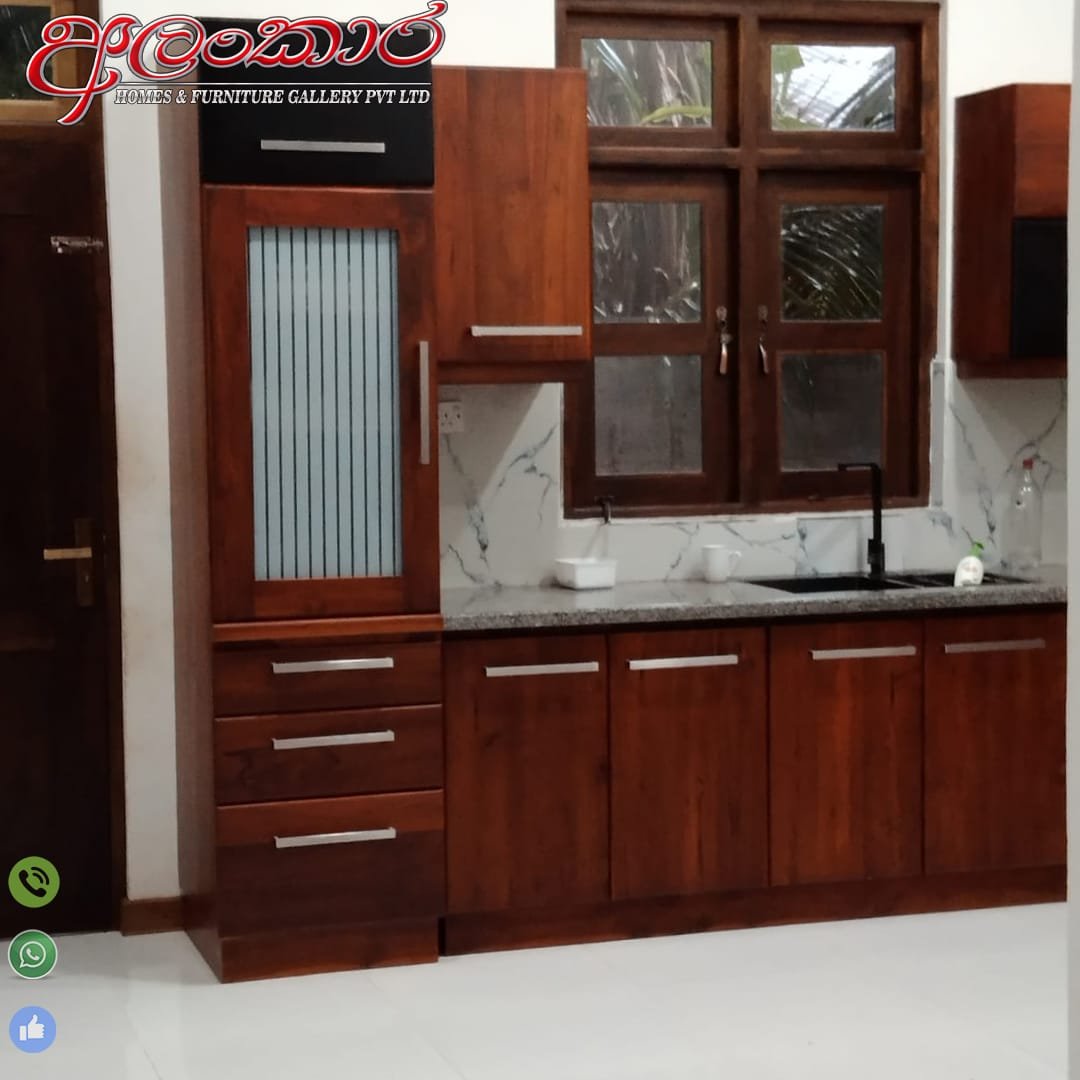 Alankara Teakwood Kitchen Pantry Cupboard 2025 - Image 6