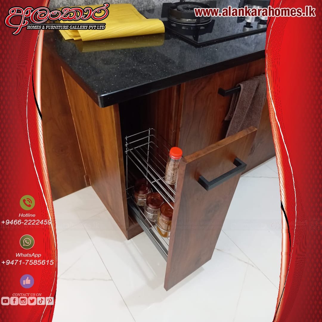 Alankara Teakwood Kitchen Pantry Cupboard 2025 - Image 10