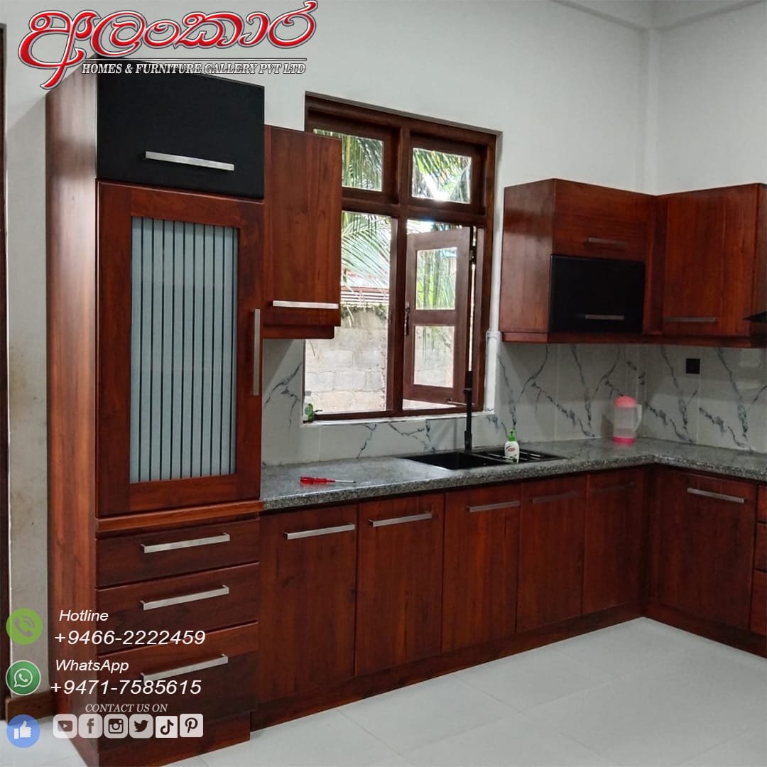 Alankara Teakwood Kitchen Pantry Cupboard 2025 - Image 11